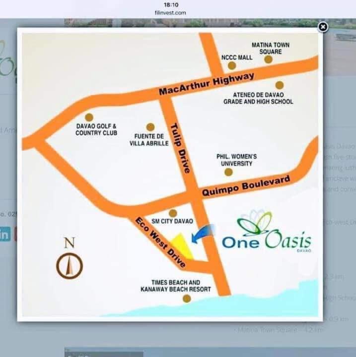 1Bedroom One Oasis Condo Fullyfurnished Davao City Εξωτερικό φωτογραφία